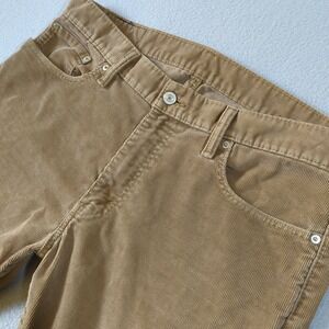 Levis 514 Straight Fit‎ Corduroy Pants Mens 36x27 (tag 36x30) Hemmed